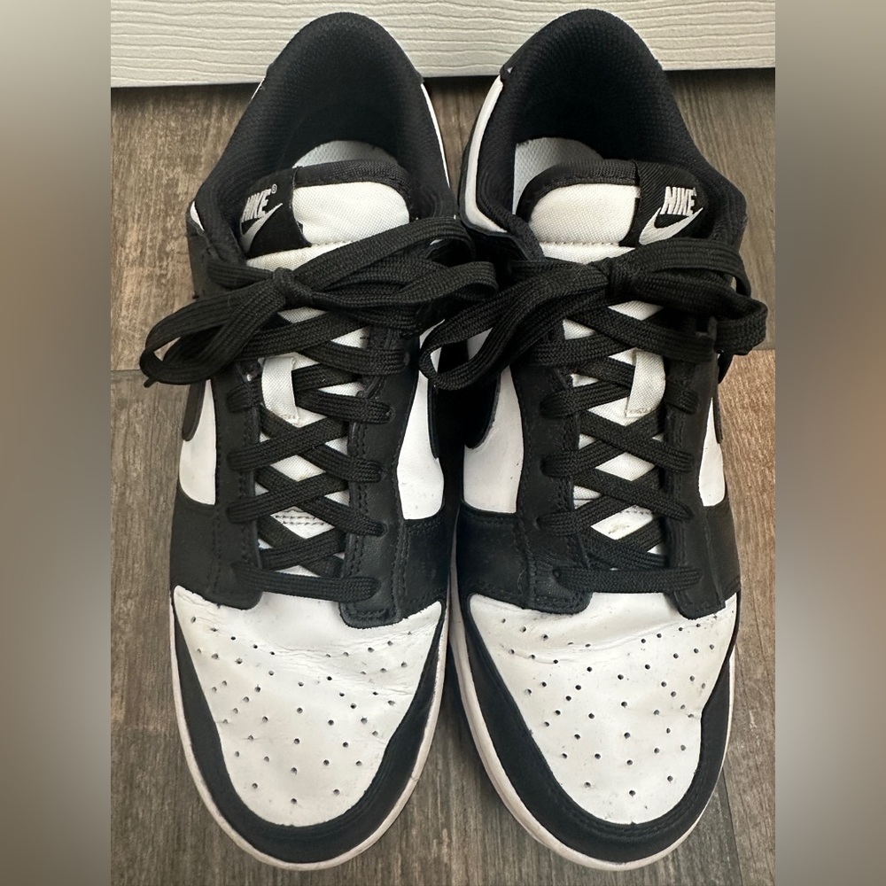 Nike Black and White Panda Dunks - Women Size 10